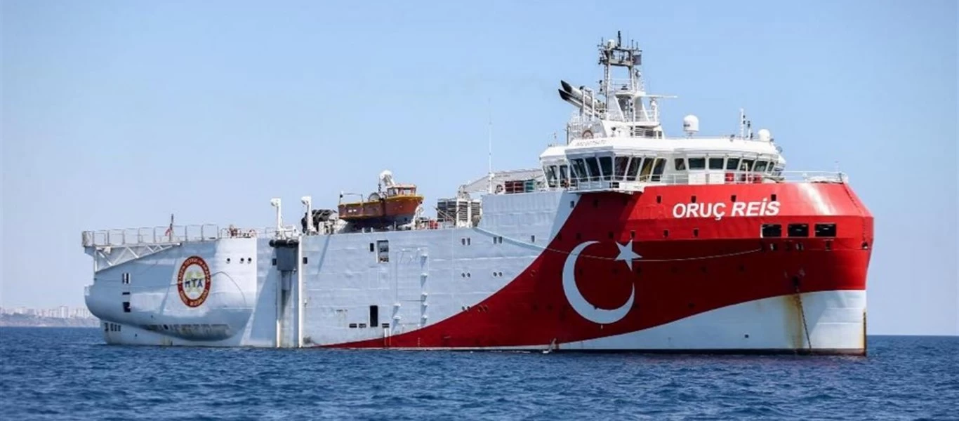 Τουρκία: Απέπλευσε το Oruc Reis - Πλέει για την περιοχή των ερευνών